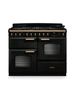 Charcoal Black Antique Brass