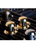 choose from Brass, Bronze or Chrome trim