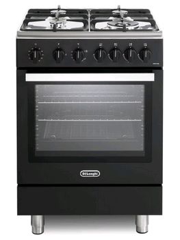 Delonghi Cookers Modern 60cm Single Cavity Gas Range-style Cooker